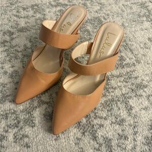 Lulu's Heeled Sandals Size 7 1/2